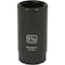 Dynamic 1/2" Drive Deep Socket, Black Phosphate, Tools 1/2" Drive 6 Point SAE, 1-1/8" Deep Length D014536 - alternate 1